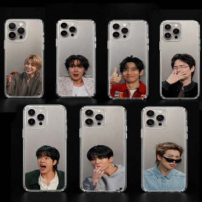 Cute & Quirky Kpop Stars Arirang Airclear Phone Case for iPhone 12-17 Series